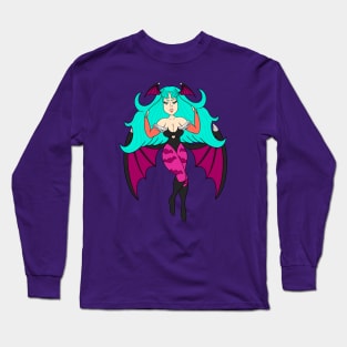 Dark Stalkers - Morrigan Long Sleeve T-Shirt